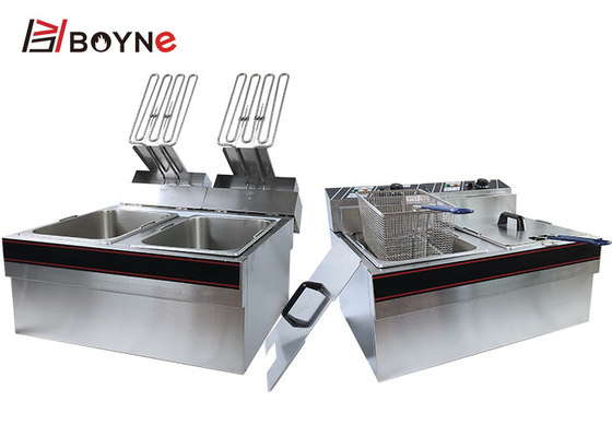 9kw Commercial Kitchen Cooking Equipment Potato Chips Fryer