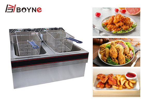 9kw Commercial Kitchen Cooking Equipment Potato Chips Fryer